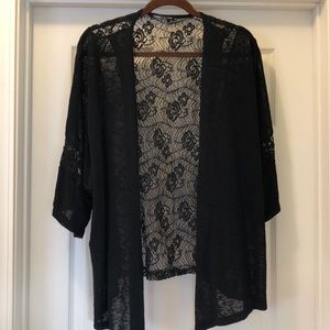 Black summer jacket
